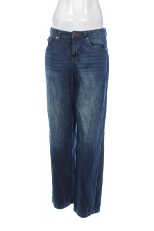 Blugi de femei Cropp, Mărime L, Culoare Albastru, Preț 97,00 Lei, #137034535