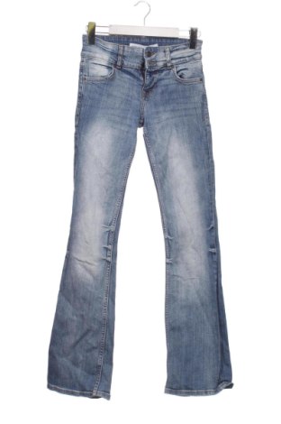 Дамски дънки Bershka, Размер XS, Цвят Син, Цена 10,00 €, #137036421