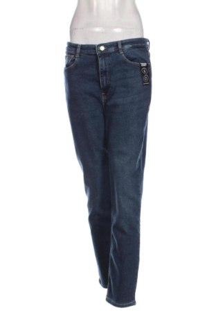 Blugi de femei Zara, Mărime XL, Culoare Albastru, Preț 80,00 Lei, #137042000