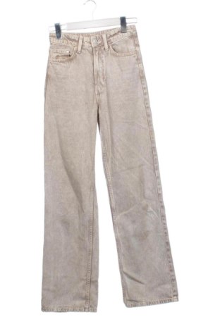 Damskie jeansy H&M, Rozmiar XS, Kolor Beżowy, Cena 48,99 zł, #137058911