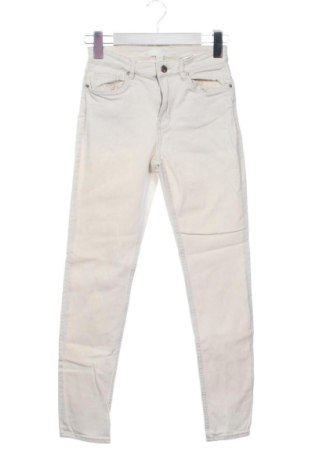 Дамски дънки H&M, Размер XXS, Цвят Екрю, Цена 11,00 €, #137065388