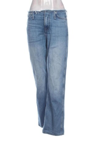 Blugi de femei Zara, Mărime S, Culoare Albastru, Preț 68,24 Lei, #137068190