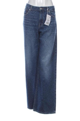 Dámske džínsy  Pull&Bear, Veľkosť L, Farba Modrá, Cena  24,95 €, #137072242