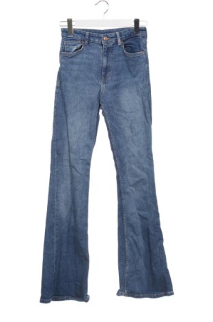 Blugi de femei Bershka, Mărime S, Culoare Albastru, Preț 68,76 Lei, #137072557