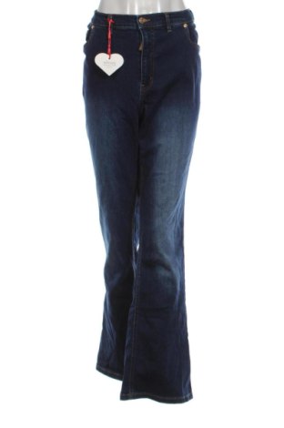 Blugi de femei Bon Prix, Mărime 3XL, Culoare Albastru, Preț 122,75 Lei, #137078134