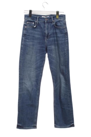 Blugi de femei Zara, Mărime XS, Culoare Albastru, Preț 89,23 Lei, #137086644