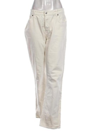 Blugi de femei H&M, Mărime XL, Culoare Ecru, Preț 89,58 Lei, #137094304