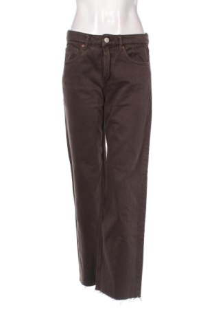 Blugi de femei Zara, Mărime M, Culoare Maro, Preț 72,99 Lei, #137099903