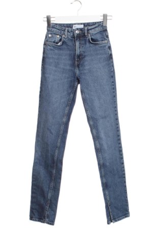 Blugi de femei Zara, Mărime XXS, Culoare Albastru, Preț 68,24 Lei, #137129945