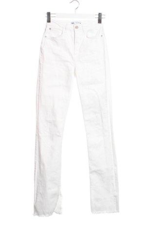 Dámske džínsy  Zara, Veľkosť XS, Farba Biela, Cena  15,00 €, #137130614