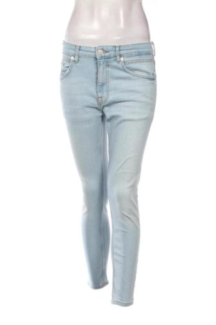 Blugi de femei Zara, Mărime S, Culoare Albastru, Preț 68,24 Lei, #137131674