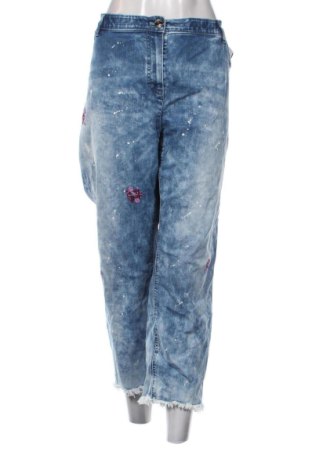 Blugi de femei Samoon, Mărime 4XL, Culoare Albastru, Preț 114,99 Lei, #137154096