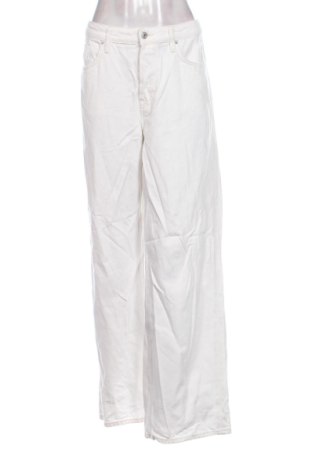 Blugi de femei H&M, Mărime L, Culoare Alb, Preț 65,99 Lei, #136978327