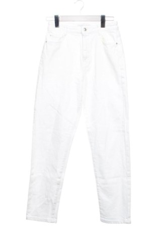 Blugi de femei Zara, Mărime XS, Culoare Alb, Preț 97,03 Lei, #137041885