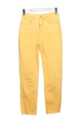 Damskie jeansy ONLY, Rozmiar XS, Kolor Żółty, Cena 86,32 zł, #137043136