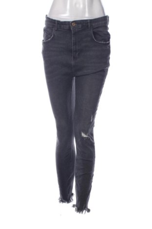 Blugi de femei Zara, Mărime L, Culoare Gri, Preț 66,99 Lei, #137068923