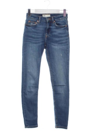 Γυναικείο Τζίν Zara, Μέγεθος XS, Χρώμα Μπλέ, Τιμή 15,00 €, #137076775