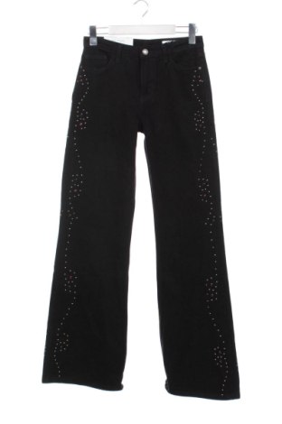 Blugi de femei Bershka, Mărime S, Culoare Negru, Preț 115,48 Lei, #137079927