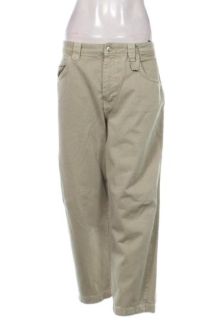Blugi de femei Zara, Mărime XL, Culoare Verde, Preț 94,48 Lei, #137107604