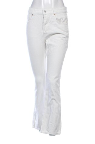 Blugi de femei H&M, Mărime S, Culoare Alb, Preț 73,49 Lei, #137124000