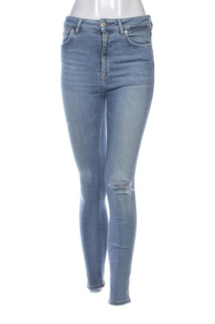 Blugi de femei Zara, Mărime S, Culoare Albastru, Preț 73,49 Lei, #137127122