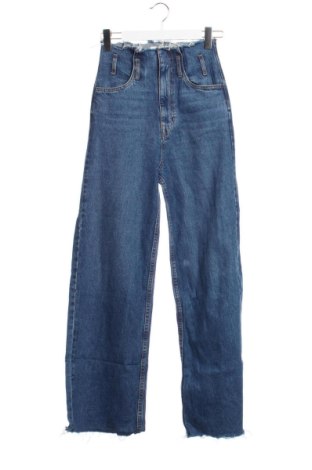 Blugi de femei Stradivarius, Mărime XS, Culoare Albastru, Preț 73,49 Lei, #137127146