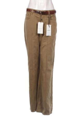 Blugi de femei Zara, Mărime M, Culoare Maro, Preț 219,99 Lei, #137035485