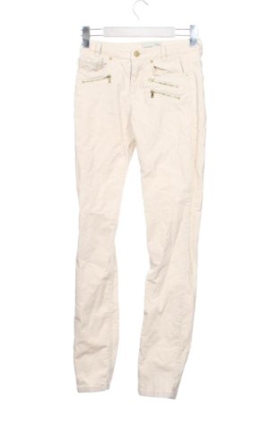 Pantaloni de velvet de femei Esprit, Mărime XS, Culoare Ecru, Preț 183,18 Lei, #137045015
