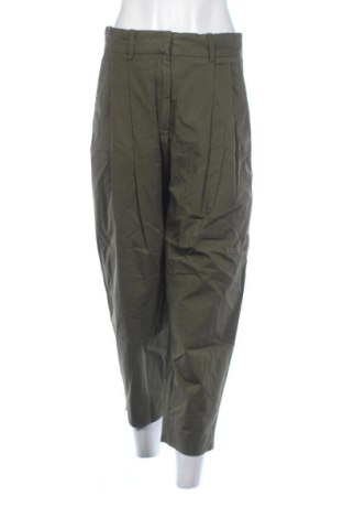 Pantaloni de velvet de femei COS, Mărime M, Culoare Verde, Preț 173,00 Lei, #137082331