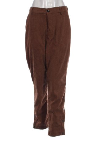 Dámské manšestráky  Unbranded, Velikost XL, Barva Hnědá, Cena  231,00 Kč, #137090258