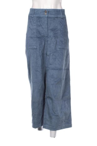 Pantaloni de velvet de femei Gina, Mărime XL, Culoare Albastru, Preț 52,76 Lei, #137087013