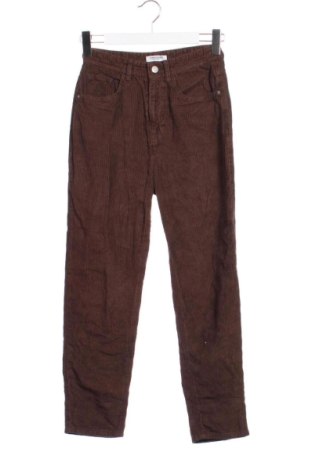 Pantaloni de velvet de femei C&A, Mărime XS, Culoare Maro, Preț 42,00 Lei, #137123665