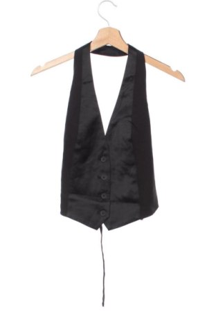 Дамски елек Zara, Размер XS, Цвят Черен, Цена 15,84 €, #136878278