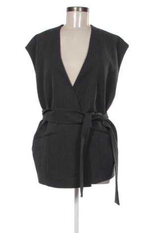 Vestă de femei Zara, Mărime L, Culoare Gri, Preț 89,23 Lei, #137042856