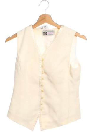 Vestă de femei Unbranded, Mărime XXS, Culoare Ecru, Preț 94,48 Lei, #136901776