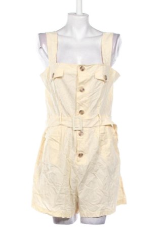 Salopetă scurtă de damă Unbranded, Mărime S, Culoare Ecru, Preț 84,99 Lei, #137000758