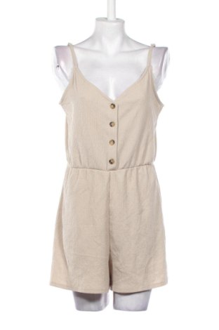 Дамски къс гащеризон H&M, Размер L, Цвят Бежов, Цена 13,80 €, #137016864