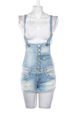 Salopetă scurtă de damă Simply Chic, Mărime S, Culoare Albastru, Preț 90,99 Lei, #137028356