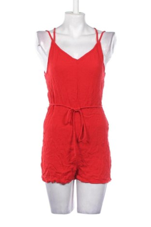 Salopetă scurtă de damă H&M Divided, Mărime L, Culoare Roșu, Preț 94,48 Lei, #137097612