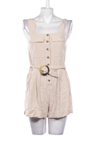 Salopetă scurtă de damă H&M, Mărime S, Culoare Bej, Preț 59,51 Lei, #137100404