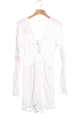 Salopetă scurtă de damă H&M, Mărime XS, Culoare Alb, Preț 52,49 Lei, #137127814