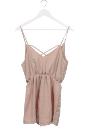 Salopetă scurtă de damă Unbranded, Mărime XXS, Culoare Bej, Preț 78,99 Lei, #136923397