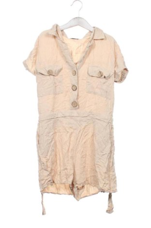 Salopetă scurtă de damă Unbranded, Mărime XS, Culoare Bej, Preț 78,74 Lei, #137014598