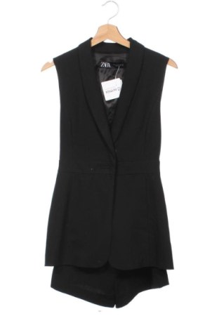 Dámská krátka kombinéza  Zara, Veľkosť XXS, Farba Čierna, Cena  14,78 €, #137030856