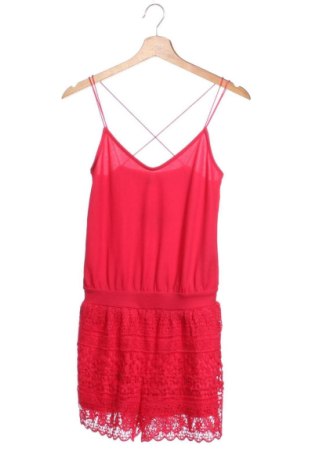 Дамски къс гащеризон ONLY, Размер XS, Цвят Червен, Цена 15,00 €, #137049851