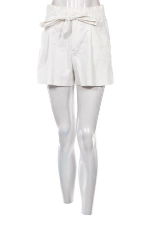 Pantaloni scurți de femei Zara, Mărime S, Culoare Ecru, Preț 68,24 Lei, #137043969