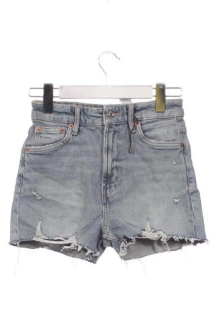 Pantaloni scurți de femei Zara, Mărime XS, Culoare Albastru, Preț 67,99 Lei, #137045252