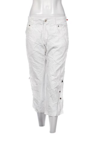Pantaloni de femei Napapijri, Mărime L, Culoare Alb, Preț 121,99 Lei, #137047240