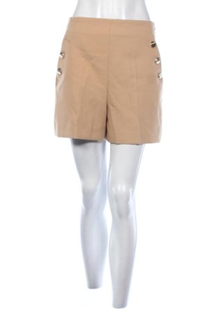 Pantaloni scurți de femei Zara, Mărime M, Culoare Bej, Preț 120,73 Lei, #137051705