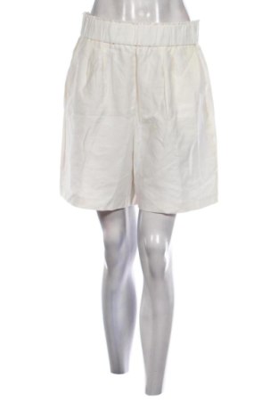 Pantaloni scurți de femei H&M, Mărime M, Culoare Ecru, Preț 54,99 Lei, #137076024